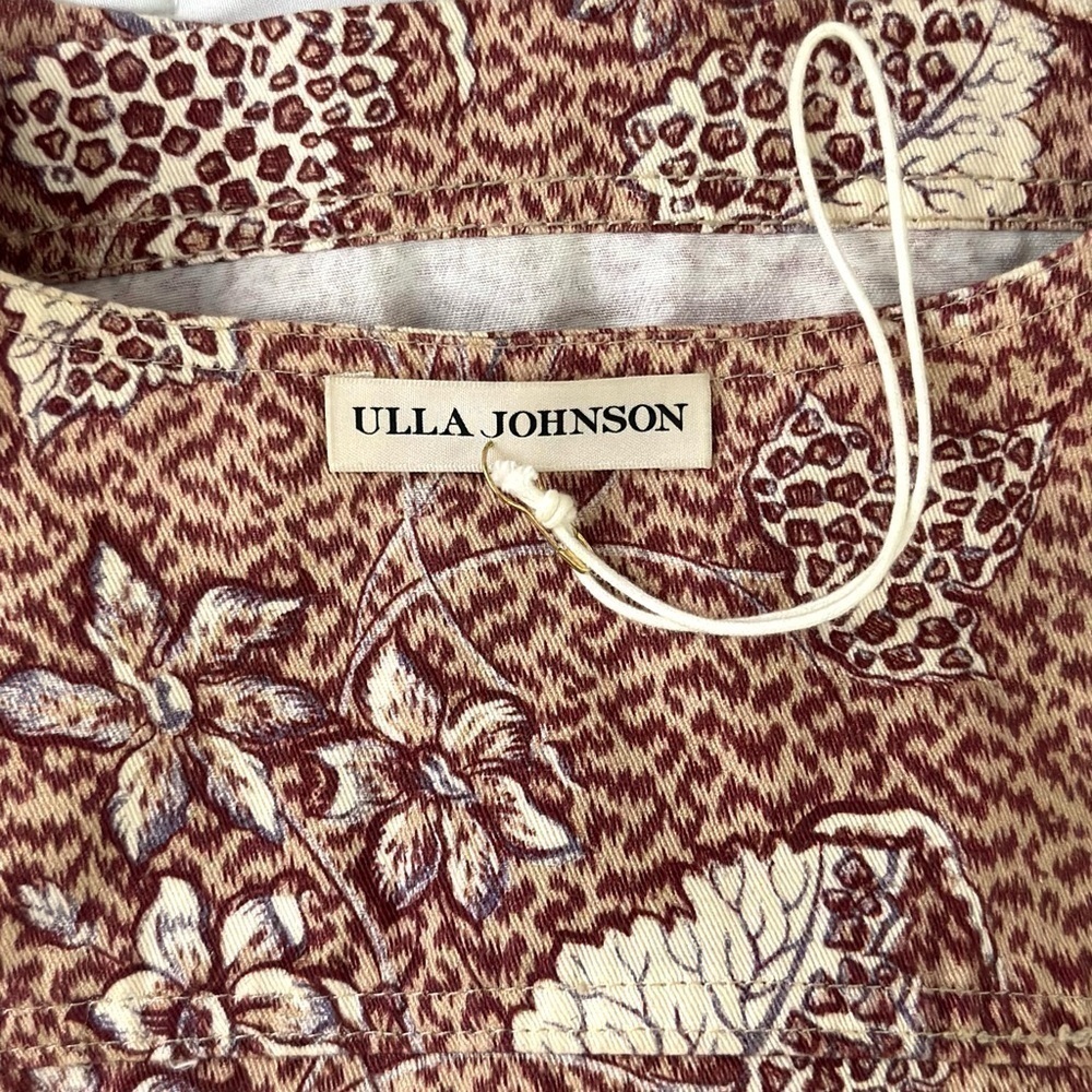 NWOT Ulla Johnson Short Long-Sleeve Cameron Playsuit Romper - Picture 7 of 8